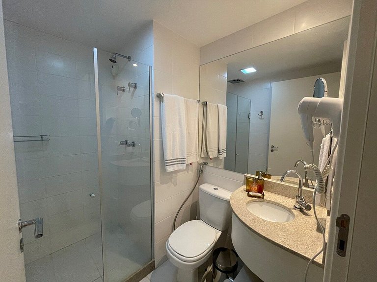 V1117 Lindo flat aconchegante em Hotel de BSB