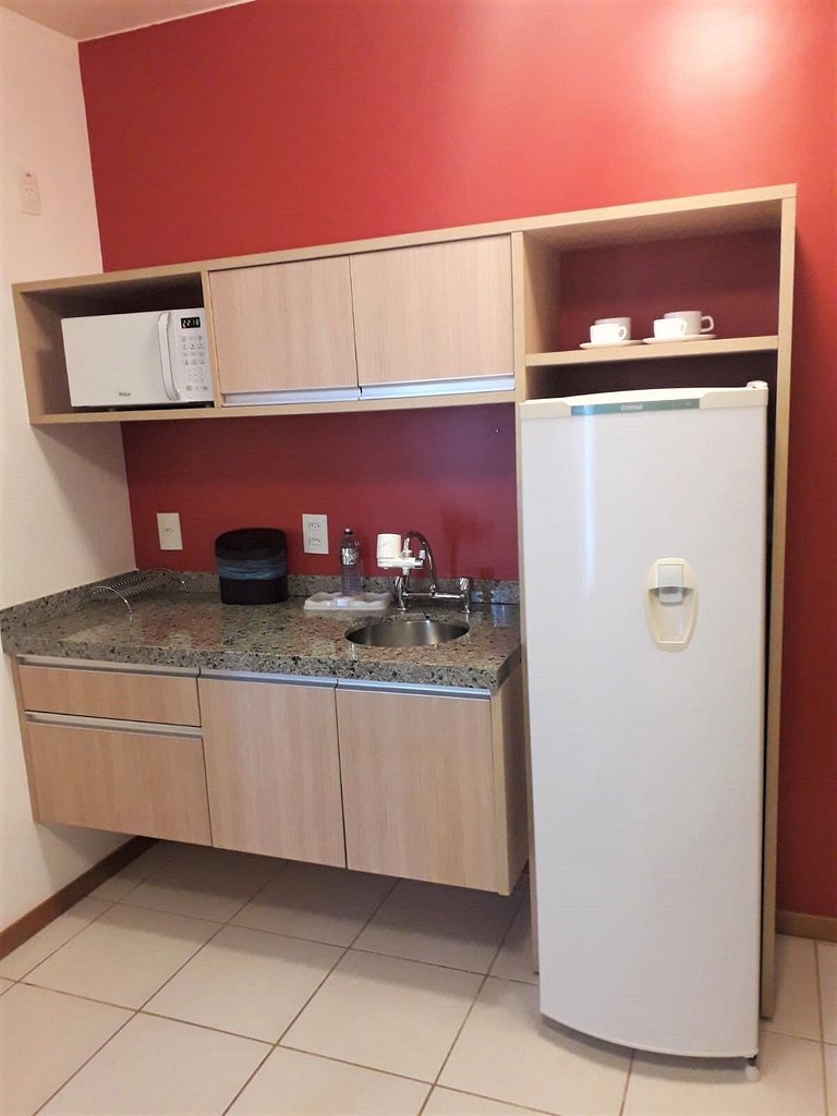 B1307 Flat aconchegante no setor hoteleiro norte