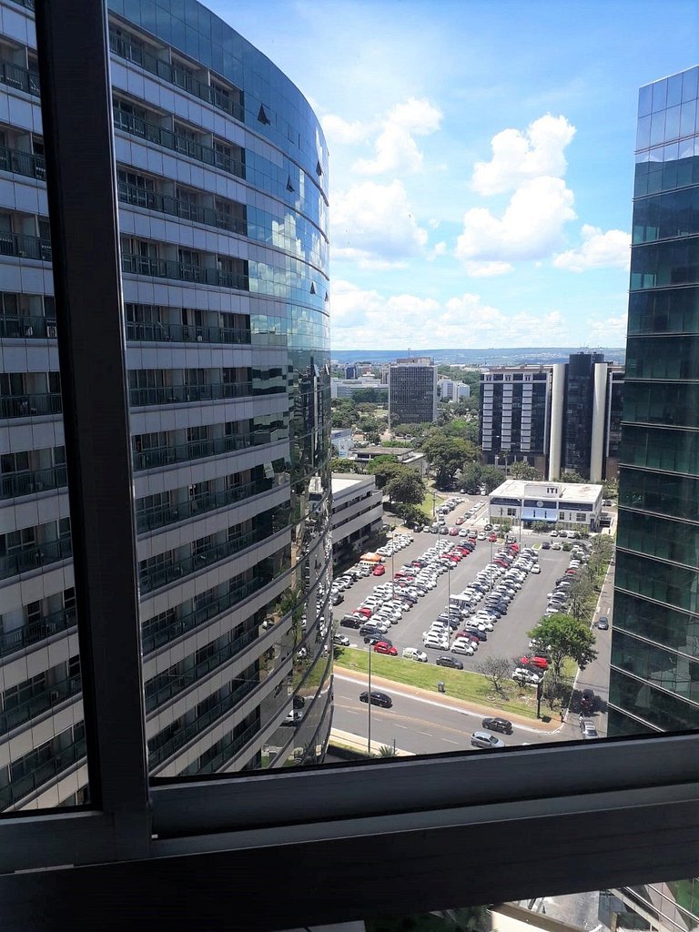 B1307 Flat aconchegante no setor hoteleiro norte
