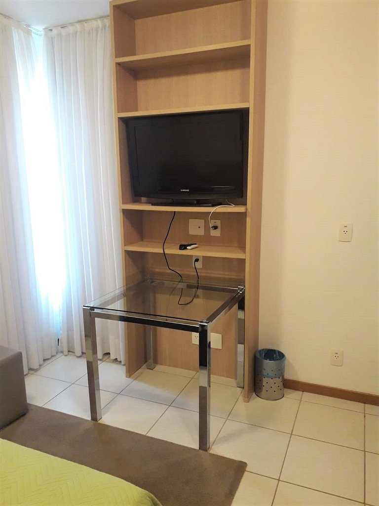 B1307 Flat aconchegante no setor hoteleiro norte