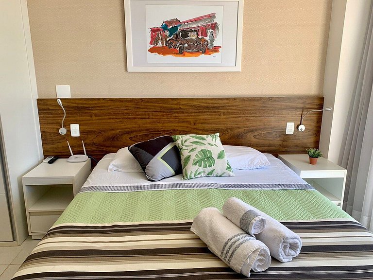 V1523 Apart Hotel em Brasília Andar Alto Excelente