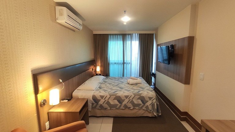 A813 Flat Particular Setor Hoteleiro Wi-Fi e Piscina