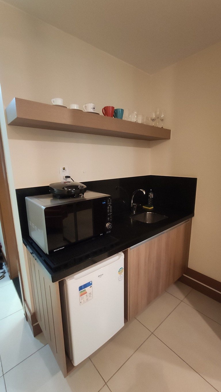 A813 Flat Particular Setor Hoteleiro Wi-Fi e Piscina