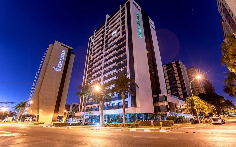 A309 Flat aconchegante prox. Brasília Shopping