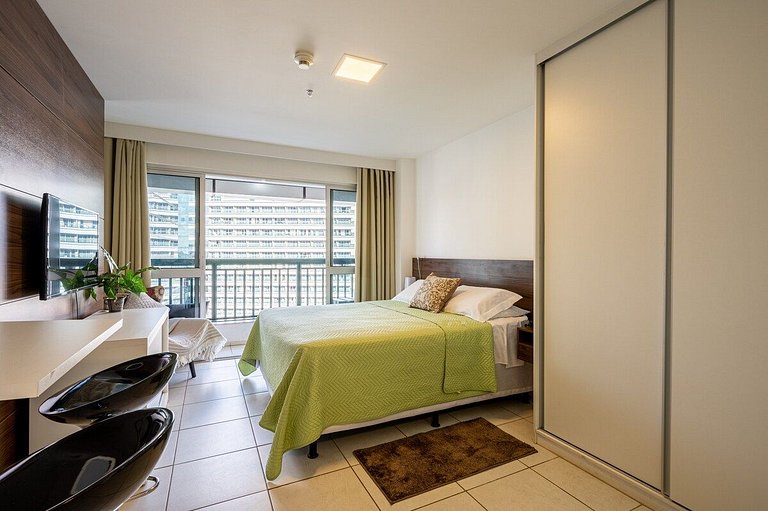 F1321 FF Apart hotel com wifi piscina academia