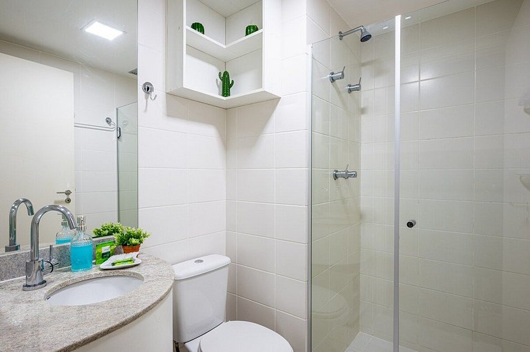 F1321 FF Apart hotel com wifi piscina academia