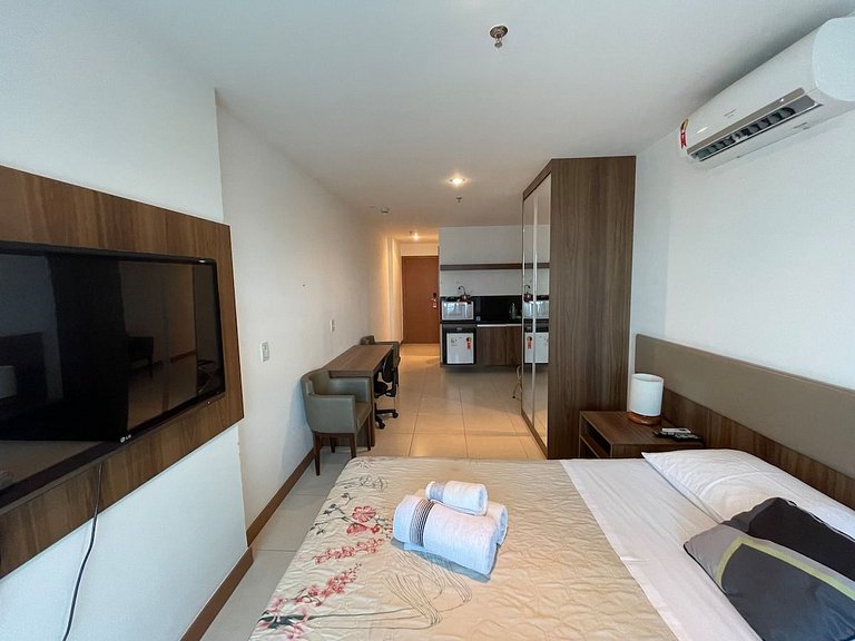 A307 Flat com tv a cabo no coração de Brasilia