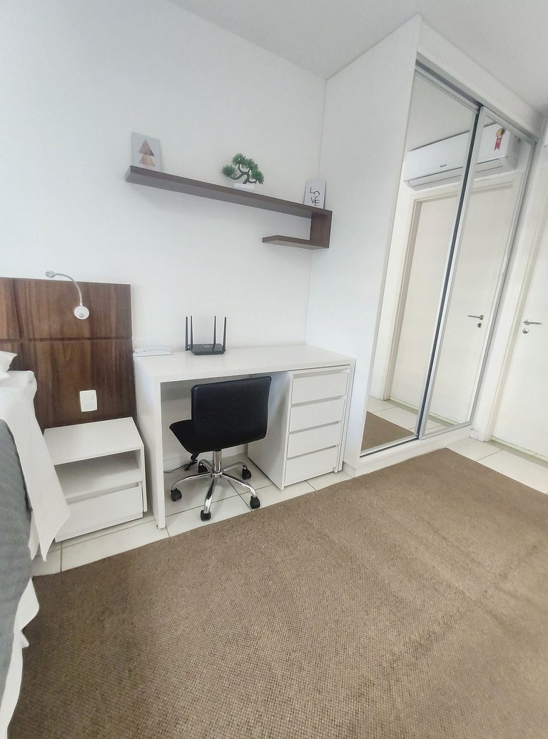 F1115 FD Flat em área central de Brasília - Asa Norte