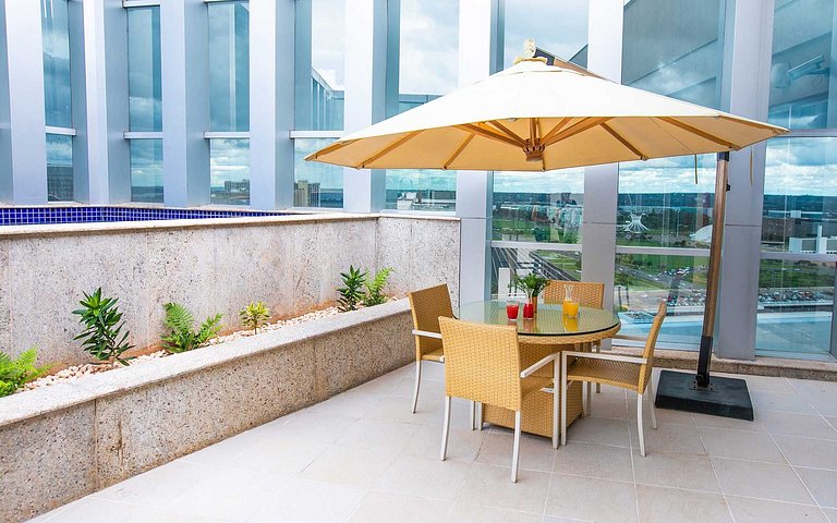 V615 Apart hotel com localização excelente