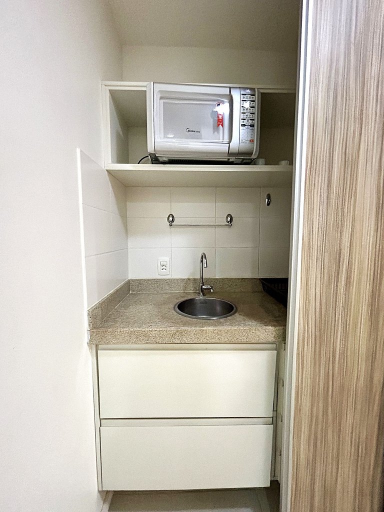 V1301 Flat aconchegante próx a Esplanada