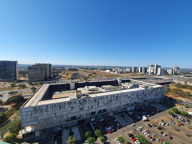 F1104 Flat de ótima localização e fácil acesso