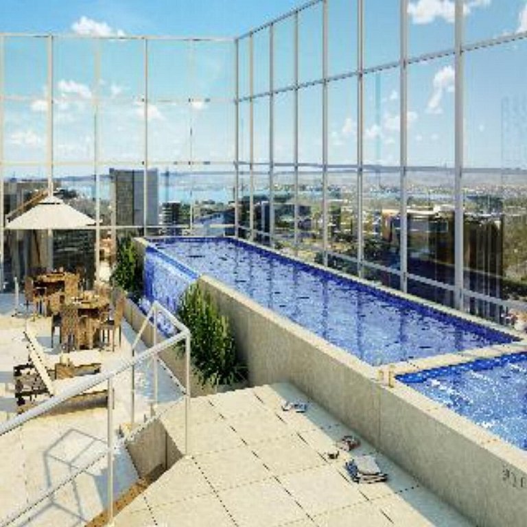 F1104 Flat de ótima localização e fácil acesso