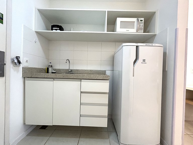 V820 Lindo flat em hotel BSB andar alto