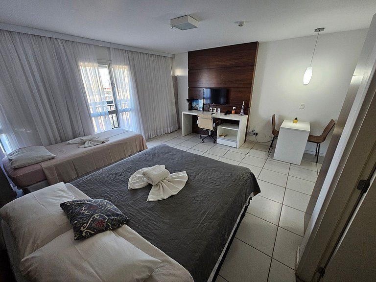 V908 Apart Hotel em Brasília Vista para esplanada