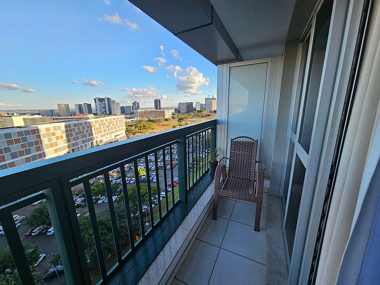 V908 Apart Hotel em Brasília Vista para esplanada