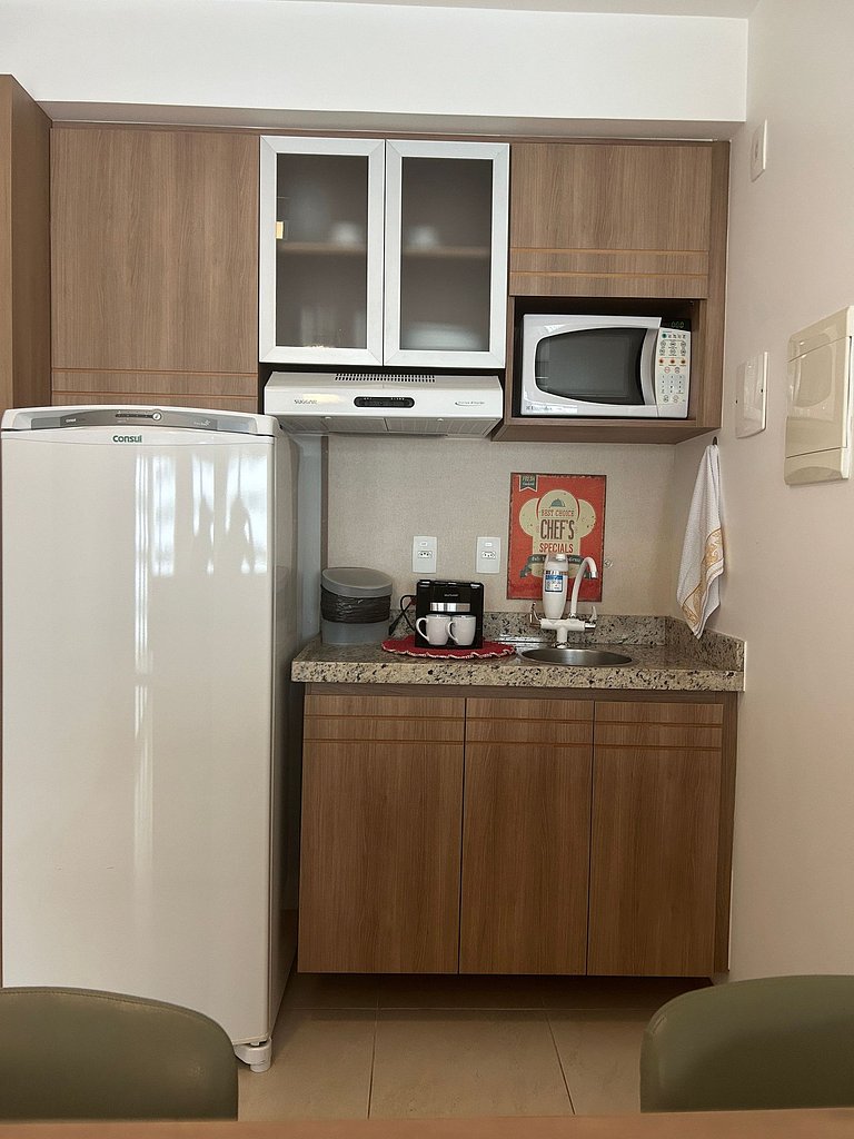 SM1116 Apart Hotel em andar alto região central