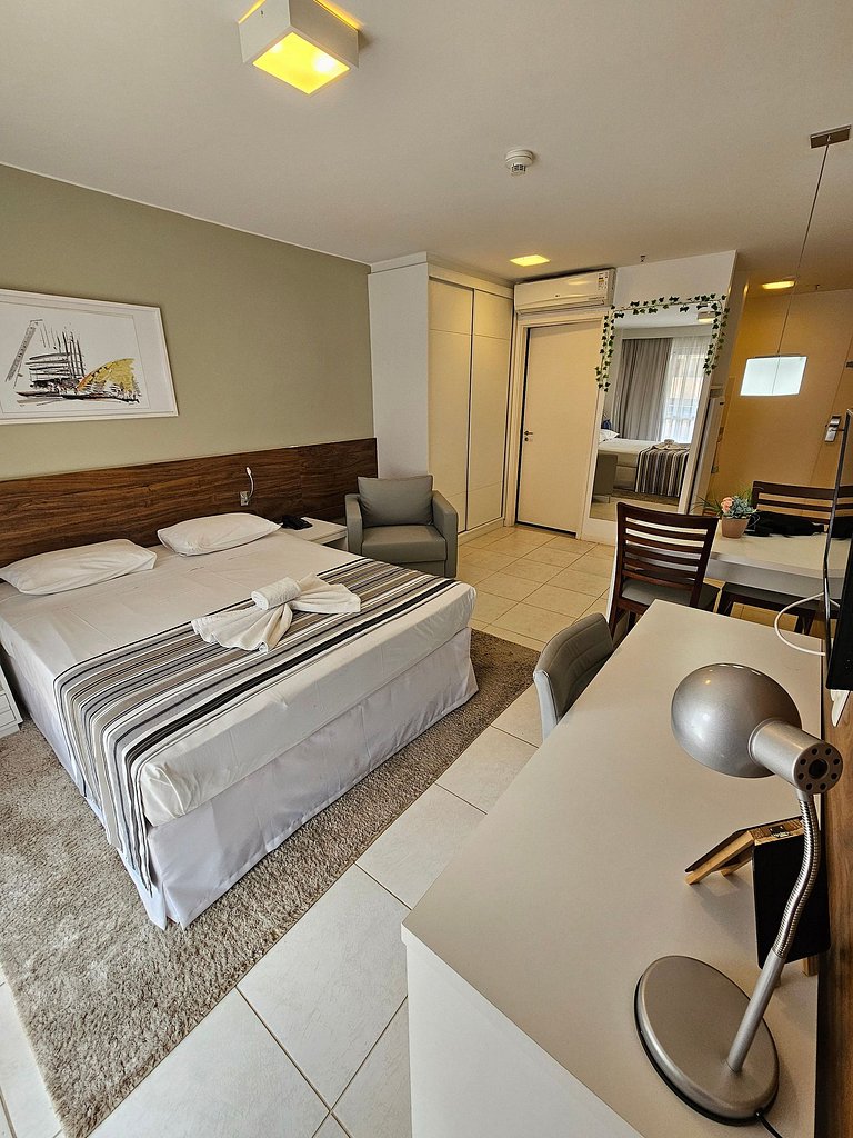 F1301 Flat em área central de Brasília - Asa Norte