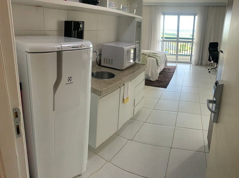 V1502 Apart área central com vista para esplanada