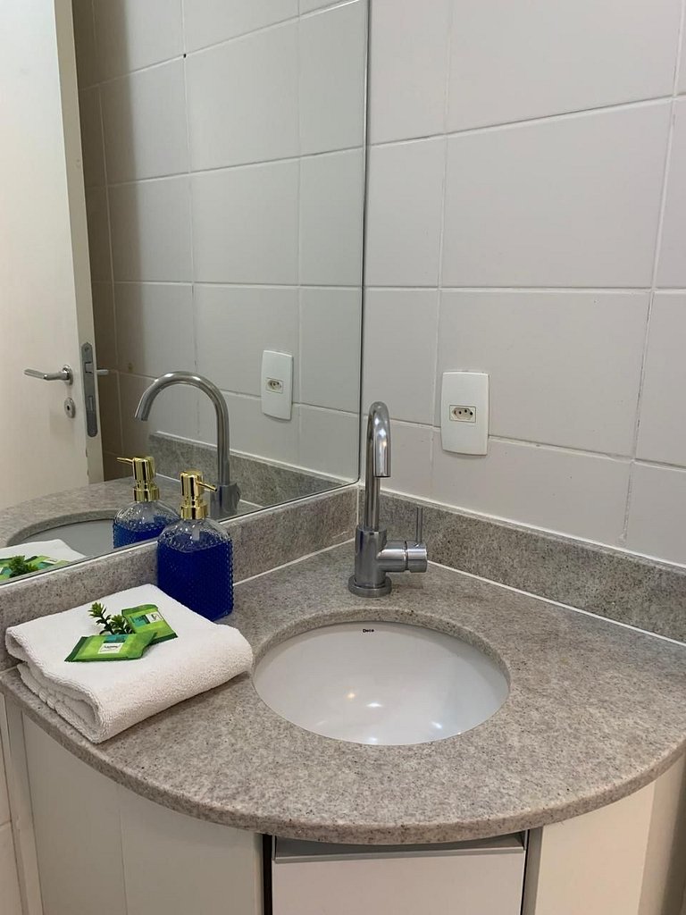 F1717 Duplex no Coração de Brasília/ Estacionamento & Wi-Fi