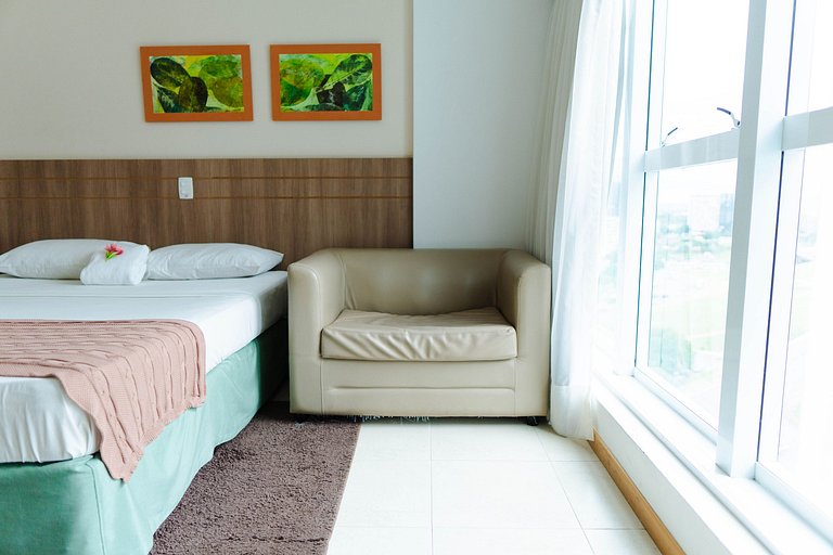 SM1116 Apart Hotel em andar alto região central