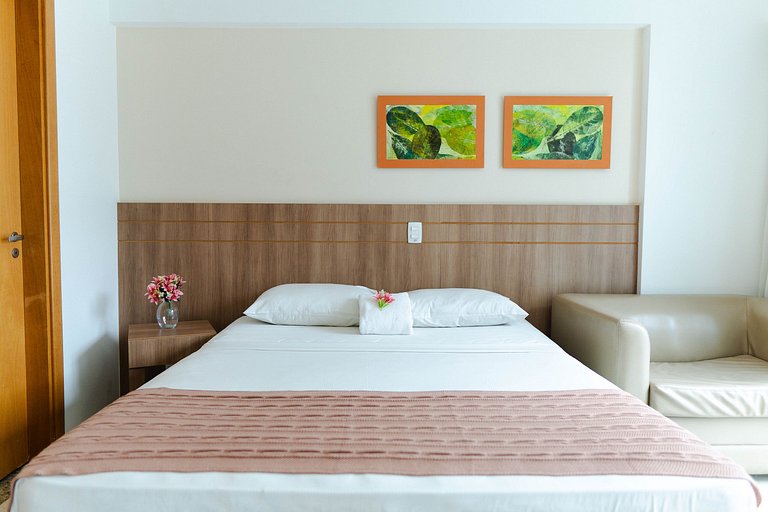 SM1116 Apart Hotel em andar alto região central