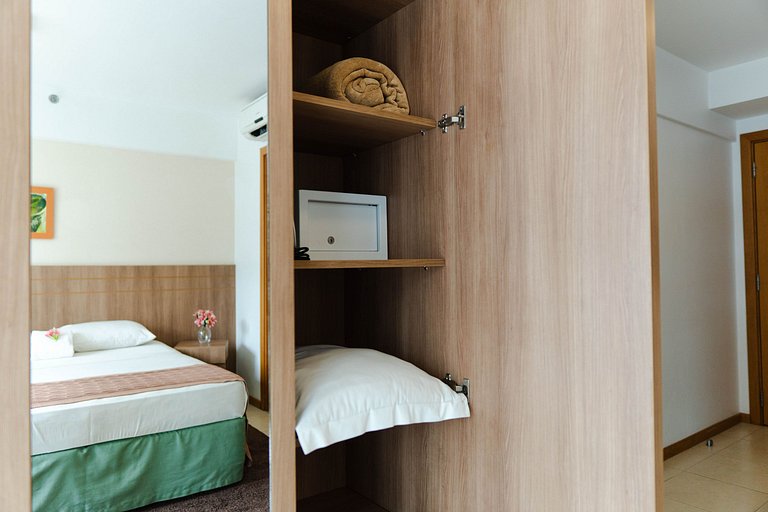 SM1116 Apart Hotel em andar alto região central