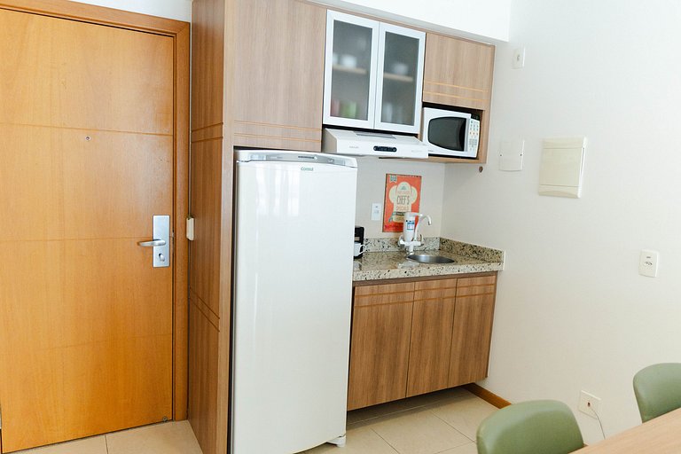 SM1116 Apart Hotel em andar alto região central