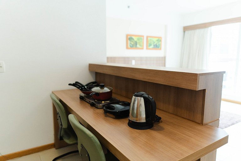 SM1116 Apart Hotel em andar alto região central