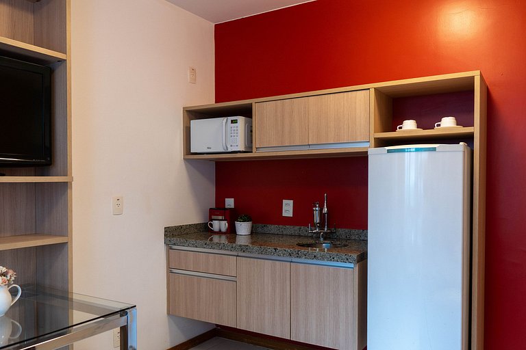 B1307 Flat aconchegante no setor hoteleiro norte