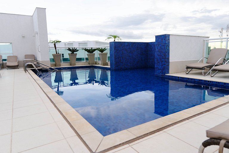 B410 Apartamento amplo em área central de BSB