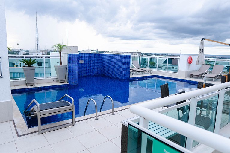 B410 Apartamento amplo em área central de BSB
