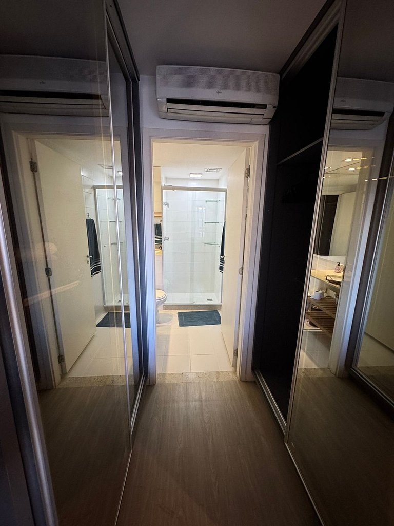 V503 Flat de alto padrão em frente ao shopping
