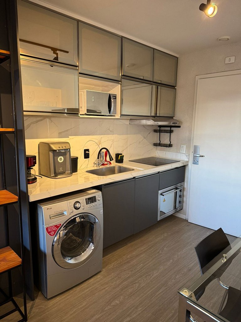 V503 Flat de alto padrão em frente ao shopping