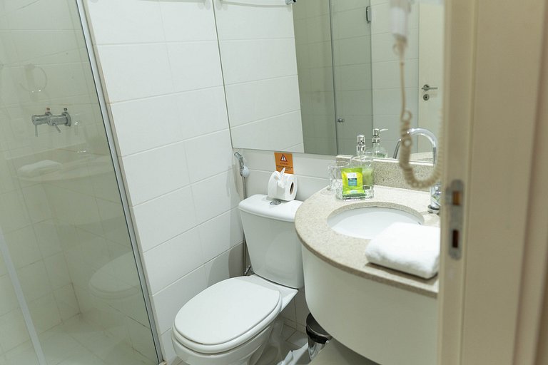 V419 Flat aconchegante com excelente localização