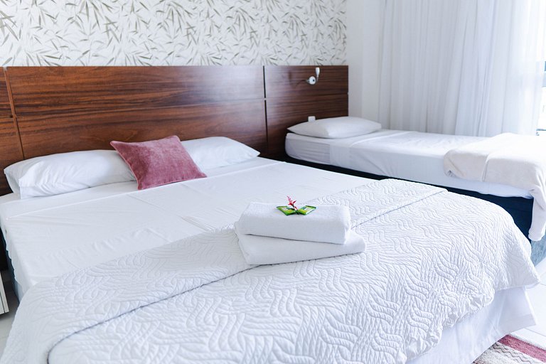 V908 Apart Hotel em Brasília Vista para esplanada