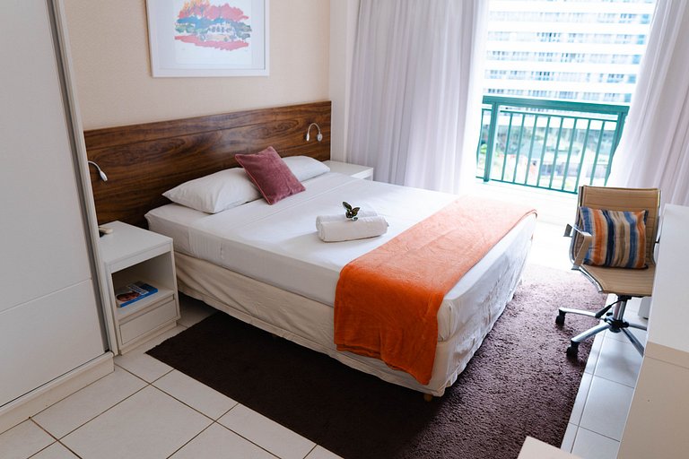 V615 Apart hotel com localização excelente