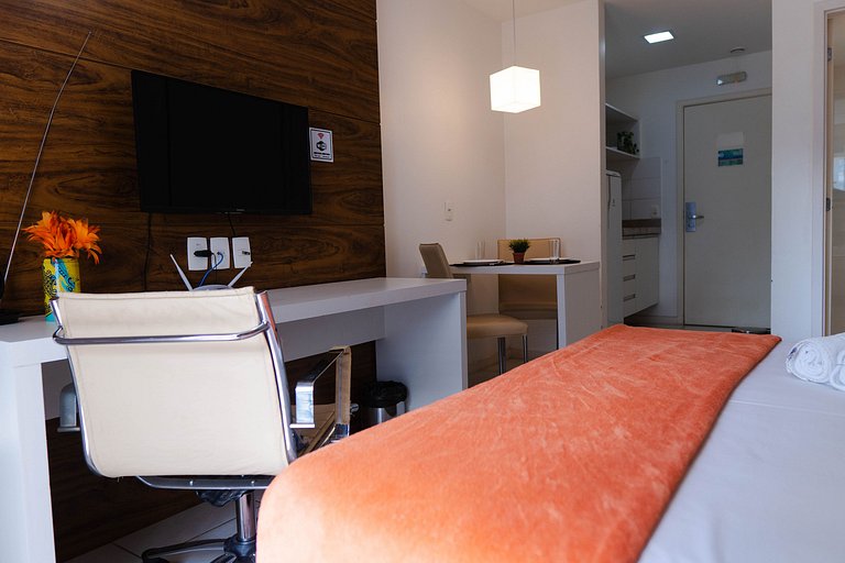 V615 Apart hotel com localização excelente