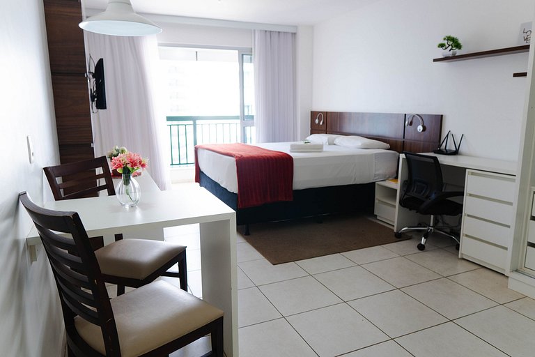 F1115 Flat em área central de Brasília - Asa Norte
