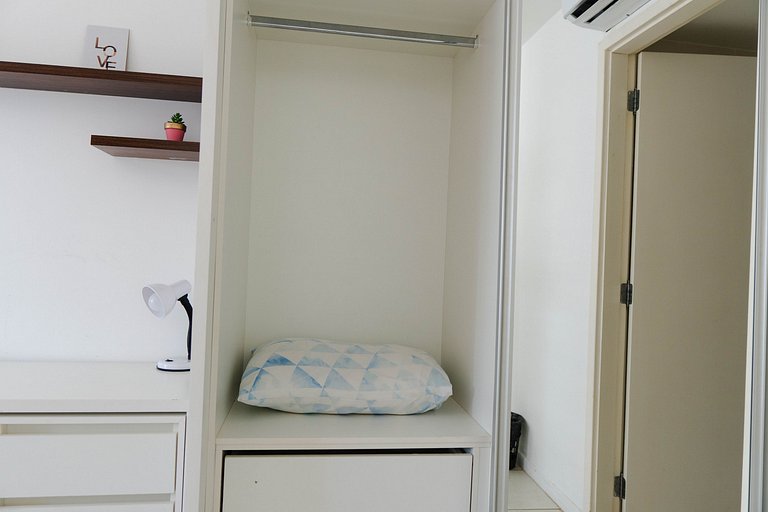 F1115 Flat em área central de Brasília - Asa Norte
