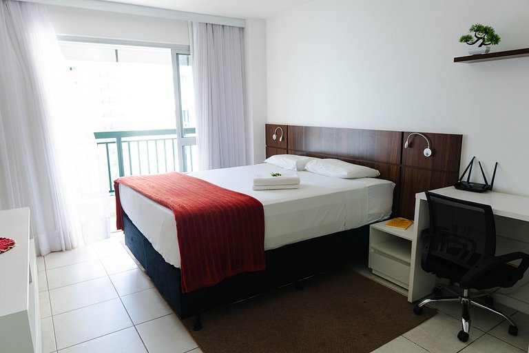 F1115 Flat em área central de Brasília - Asa Norte