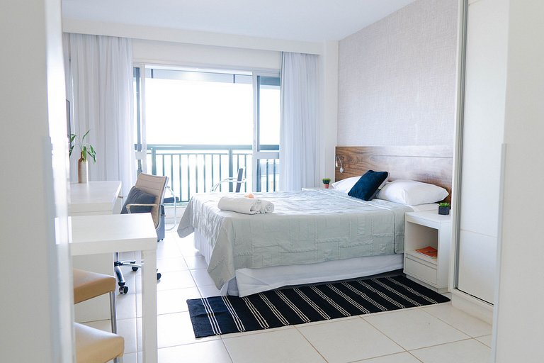 V907 Lindo flat em hotel BSB Vista maravilhosa