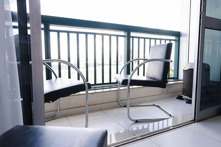 V907 Lindo flat em hotel BSB Vista maravilhosa