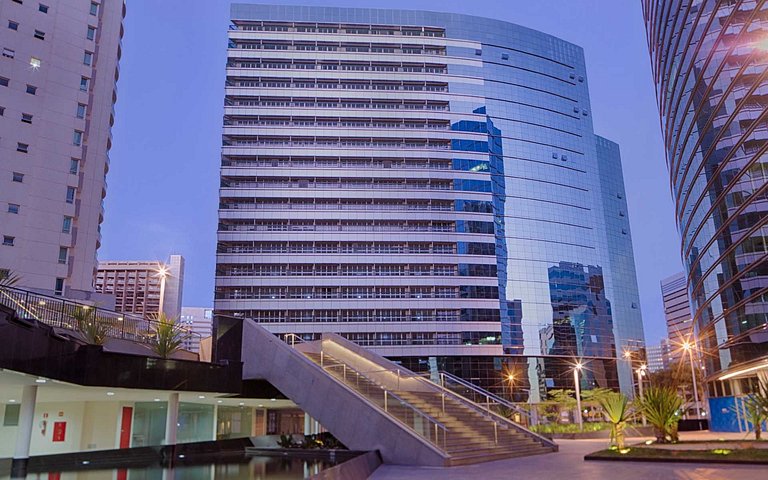 F1321 Apart hotel com wifi piscina academia